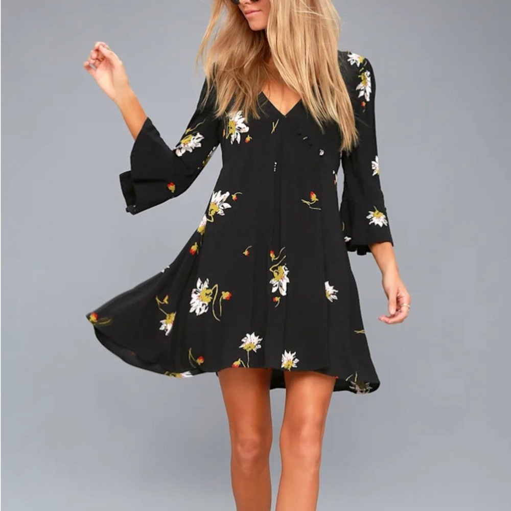 Free People floral swing mini!!!